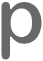 p